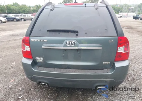 2009 Kia Sportage Lx V6 из США, поврежденный, VIN KNDJE723897629824